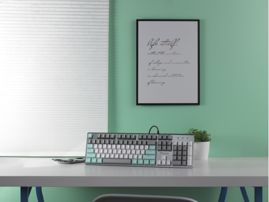 IP68级浪漫号 雷柏V530椰林莫吉托防水背光游戏机械键盘上市99.png