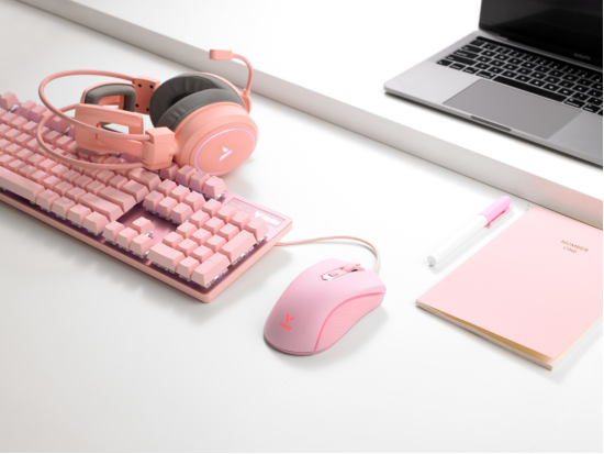 冰激凌色全家桶 雷柏V28S幻彩RGB电竞游戏鼠标冰激凌粉版图赏496.png