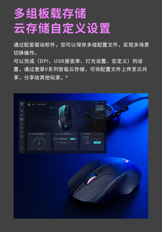 支持Qi无线充电 雷柏V20W有线无线双模无线充电RGB游戏鼠标详解1113.png