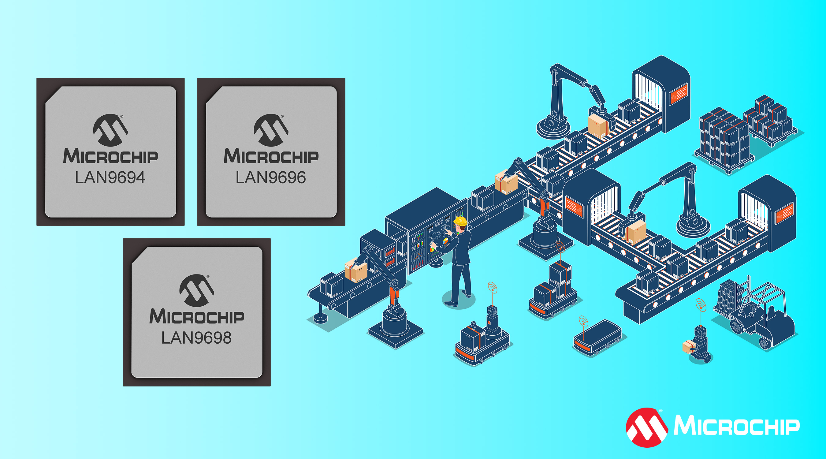 【Microchip新聞稿】Microchip推出下一代以太網(wǎng)交換機(jī)系列LAN969x，具備時間敏感網(wǎng)絡(luò)功能和46 Gbps至102 Gbps的可擴(kuò)展端口帶寬.jpg