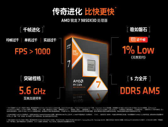 【1.29】今晚22点少量现货开售!AMD 锐龙7 9850X3D震撼上市1766.png