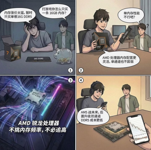 【3.26】新品抢占2K市场?AMD 锐龙7 9700X不挑内存质价比拉满572.png