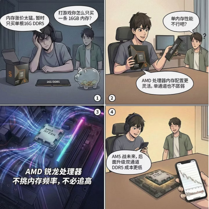 【9.22】中秋国庆双节攒机明智之选:锐龙5 9600X搭配单通道DDR5内存511.png