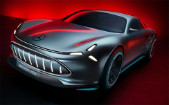 梅赛德斯-AMG Vision AMG概念车发布 纯电跑车的全新设计理念