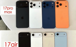 苹果iPhone 17全系列机模配色曝光：橙色到底难不难看？