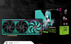 5090的价钱只能买到5080！华硕初音联名版显卡猛宰二次元