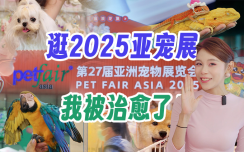 连宠物都有智能手机了?探展2025亚洲宠物展,又是被治愈的一天!