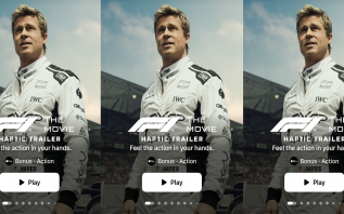 苹果发布《F1》“触觉预告片”，旨在沉浸体验，但效果有限