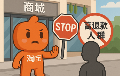 摸摸党的末日！淘宝测试屏蔽“高退款人群”功能，对部分商家开放