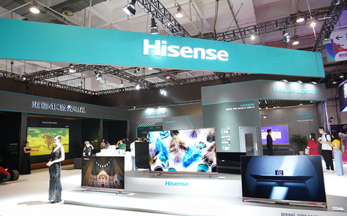 2019SINOCES丨电视也HiFi 海信展示行业首款8通道电视