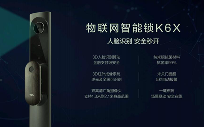 让智慧保护你的家：TCL发布全新智能锁K6X和T-LODGE智能生态系统