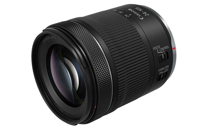 佳能RF 24-105mm STM详细规格曝光 最大光圈仅有f/4-7.1