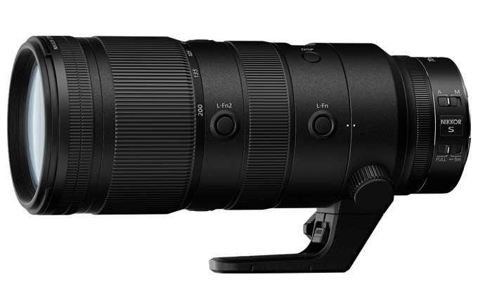 尼康Z 70-200mm F2.8 VR S延期发售 时间待定