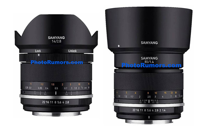 三洋将发布MF 14mm f/2.8、85mm f/1.4二代镜头 手感更佳、画质更好