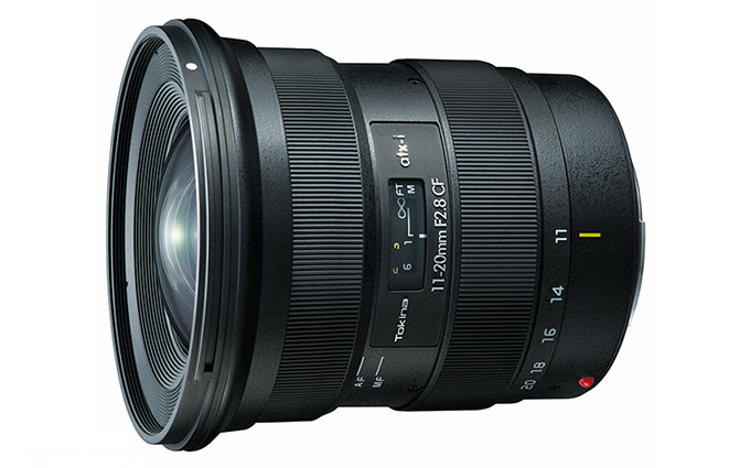 图丽发布atx-i 11-20mm F2.8镜头 CF APS-C画幅超广新选择