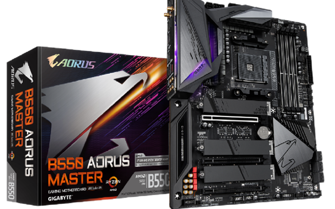 高中低CPU全系通吃：技嘉上架B550 AORUS MASTER主板