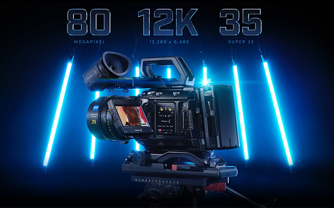 Blackmagic推出新电影机URSA Mini Pro 12K 分辨率秒杀同行