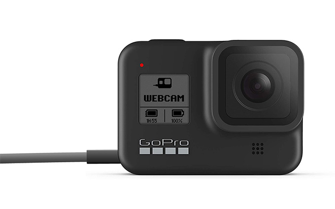 GoPro Hero8 Black加入USB摄像头功能 目前只支持Mac