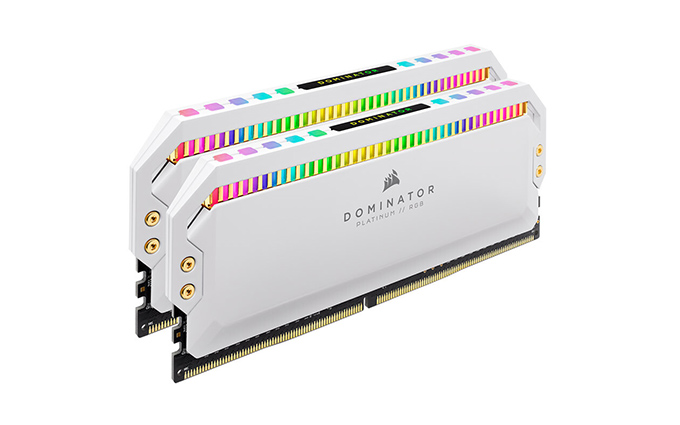 壮大白色系产品 海盗船发布统治者铂金RGB DDR4内存白色版