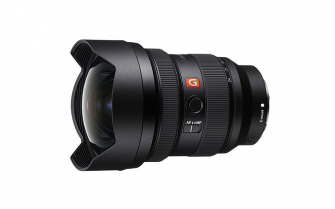 索尼FE12-24mm F2.8 GM外观照曝光 灯泡设计镜筒质感高档