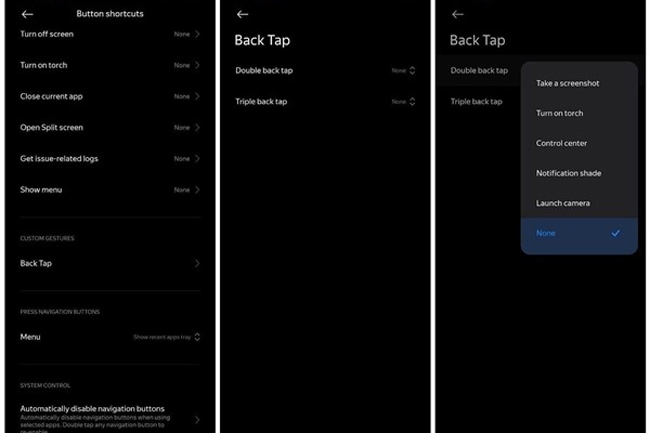 小米正在测试 iOS14同款的背面敲击功能 