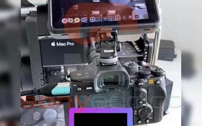 索尼A7S3谍照曝光 外接Atomos记录仪