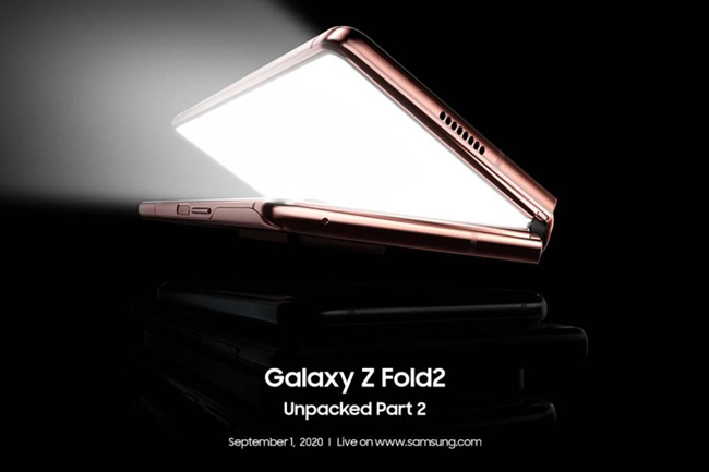 三星将在9月1日举办活动   核心为Galaxy Z Fold 2
