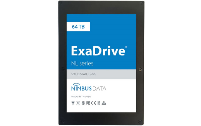 量变引起质变 Nimbus Data发布64TB QLC硬盘几乎无寿命限制
