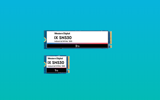西数推出SN530工业级SSD：采用SLC闪存，可选340GB容量