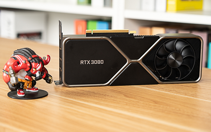 NVIDIA GeForce RTX 3080显卡在热点科技2020五星奖中荣获：年度杰出性能奖