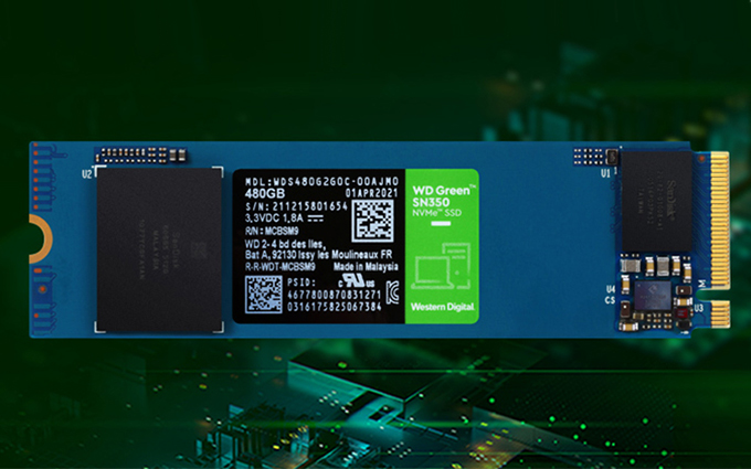 电脑硬件又落后卡顿了?换上WD Green SN350 NVMe SSD重回巅峰