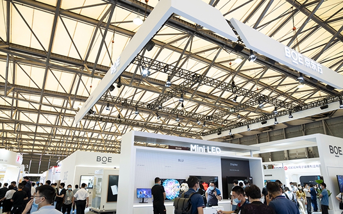 DIC EXPO 2021 | 京东方携多项显示技术与产品参展，“狂秀肌肉”展示硬实力