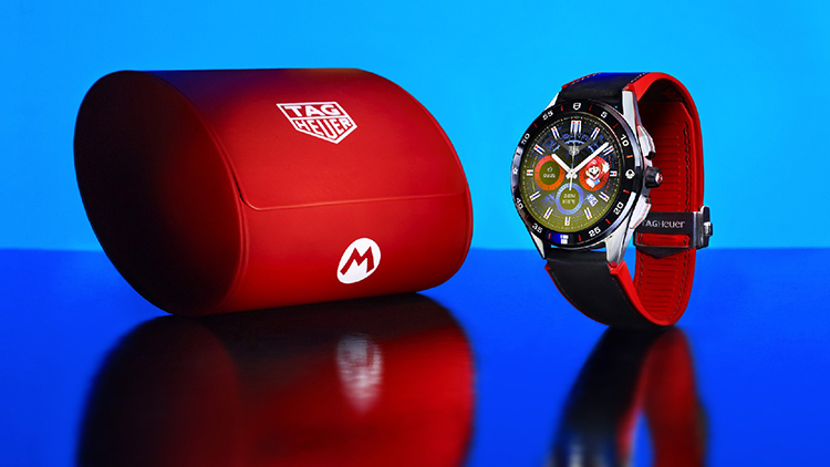全球限量2000个 泰格豪雅推出马里奥限定款智能手表
