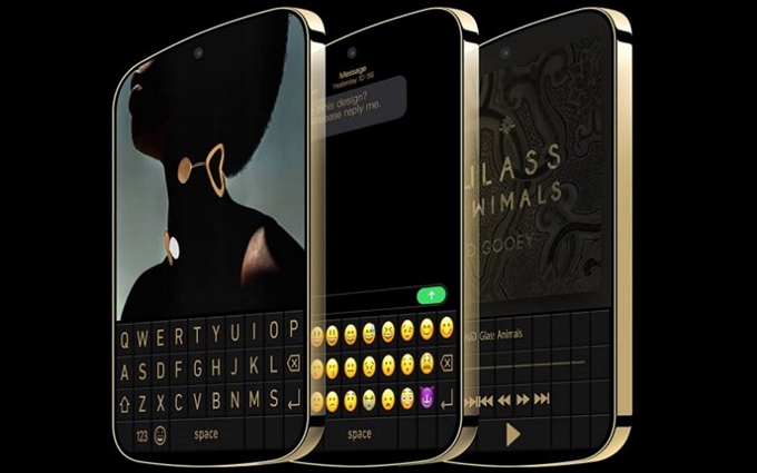 BlackBerry黑莓概念手机曝光，直角边框，自带显示屏键盘