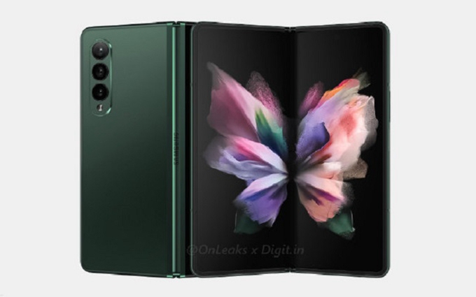 三星 Galaxy Z Fold 3将搭载屏下摄像头，前置摄像头1600万像素
