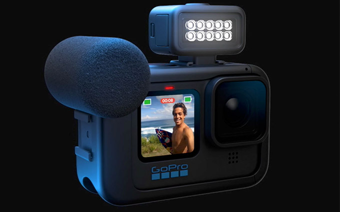 GoPro挤出新运动相机 Hero10 Black最高支持5.3K60P