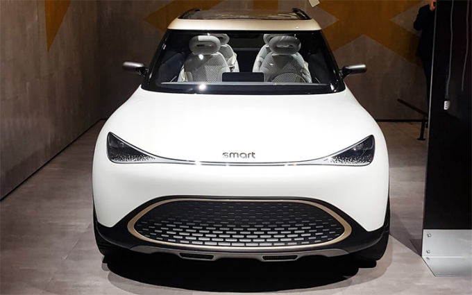 smart精灵#1概念车亮相2021慕尼黑车展