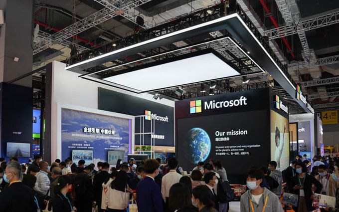 CIIE2021 | 微软展示国行Surface Pro 8/Go 3：助力企业与个人提高生产力