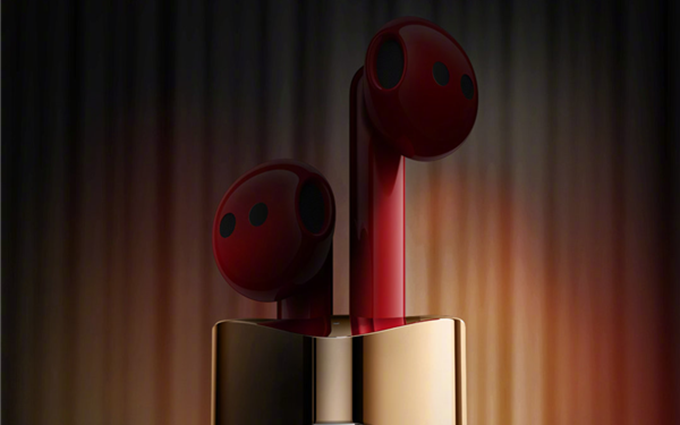 华为官宣FreeBuds Lipstick耳机11月17日发布，口红造型，女朋友看见就想要