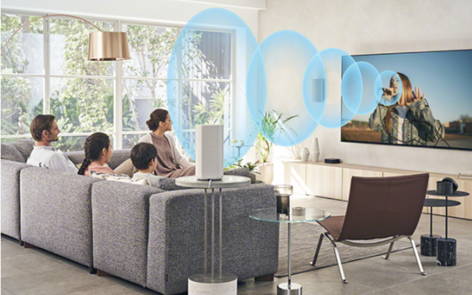 索尼HT-A9环绕家庭影音系统在2021五星奖颁奖盛典中荣获:年度创新设计奖