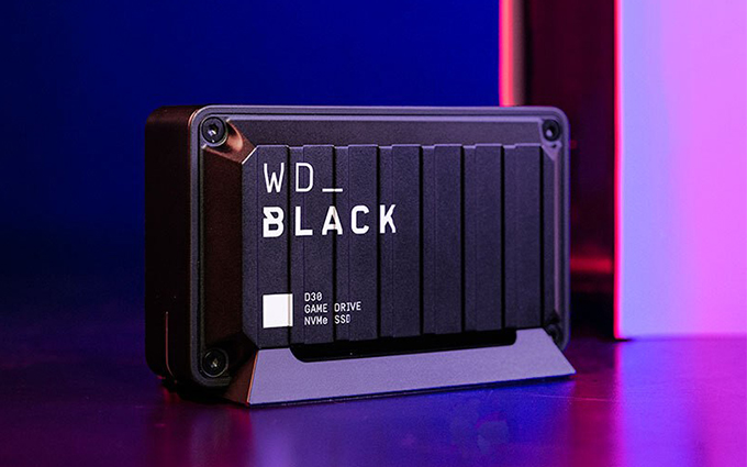 WD_BLACK D30游戏固态硬盘在热点科技2021五星奖颁奖中荣获：年度优秀产品奖