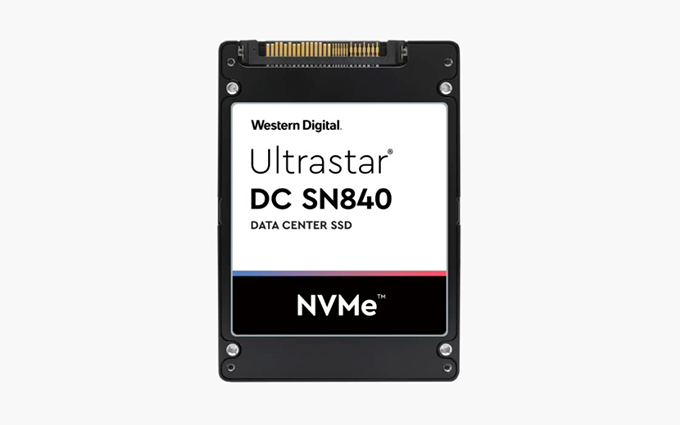 西部数据Ultrastar DC SN840 NVMe SSD在五星奖颁奖中荣获：年度优秀产品奖