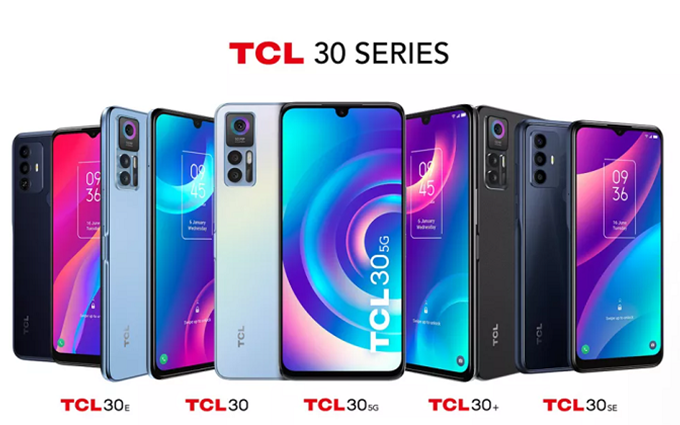 MWC2022 | TCL展示TCL 30系列全系手机，并带来折叠屏概念产品