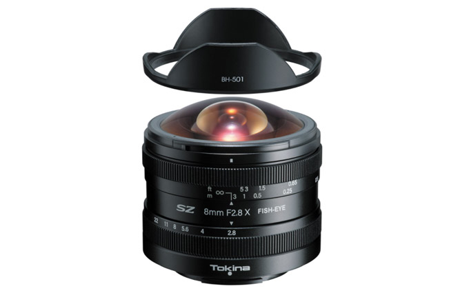图丽推出SZ 8mm F2.8鱼眼镜头 兼容索尼、富士无反相机