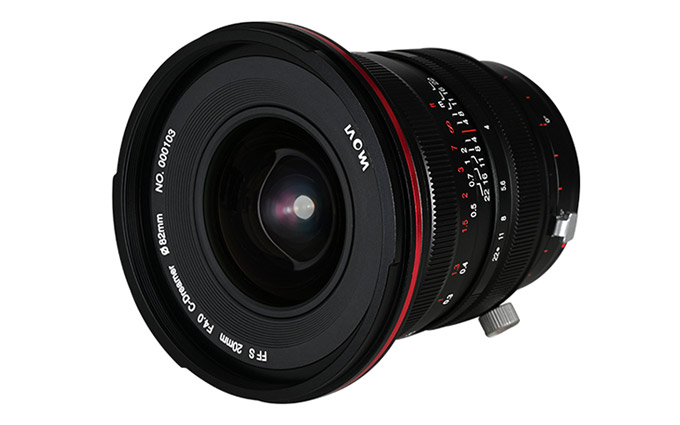 老蛙发布新移轴镜头FF S 20mm F4.0 可覆盖全画幅