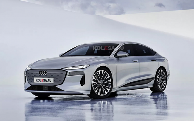 奥迪A6 e-tron最新假想图曝光：有望年内亮相 续航700km