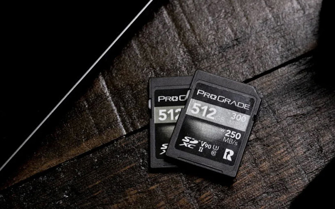 ProGrade Digital推出新UHS-II SD卡 容量达512GB