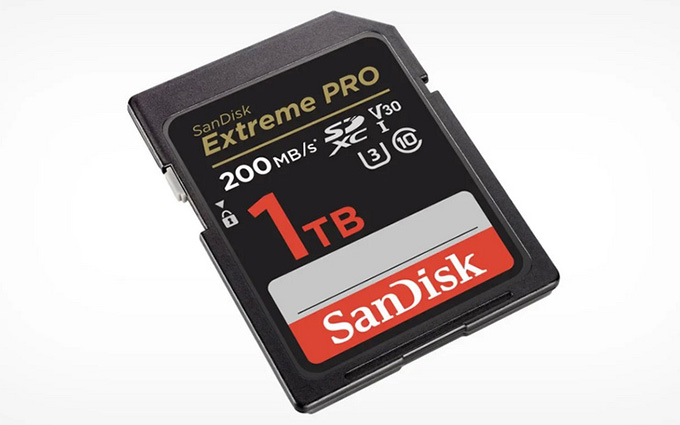 闪迪推出1TB Extreme Pro SD卡 搭配专用读卡器