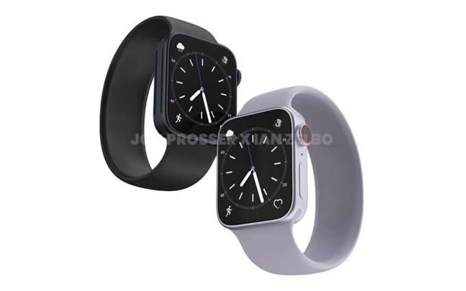 Apple Watch Series 8渲染图曝光，外形有改变，采用直角边框