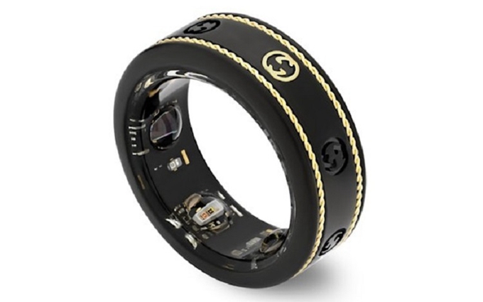Gucci联名Oura推出智能戒指，可测心率以及睡眠，采用18K黄金打造